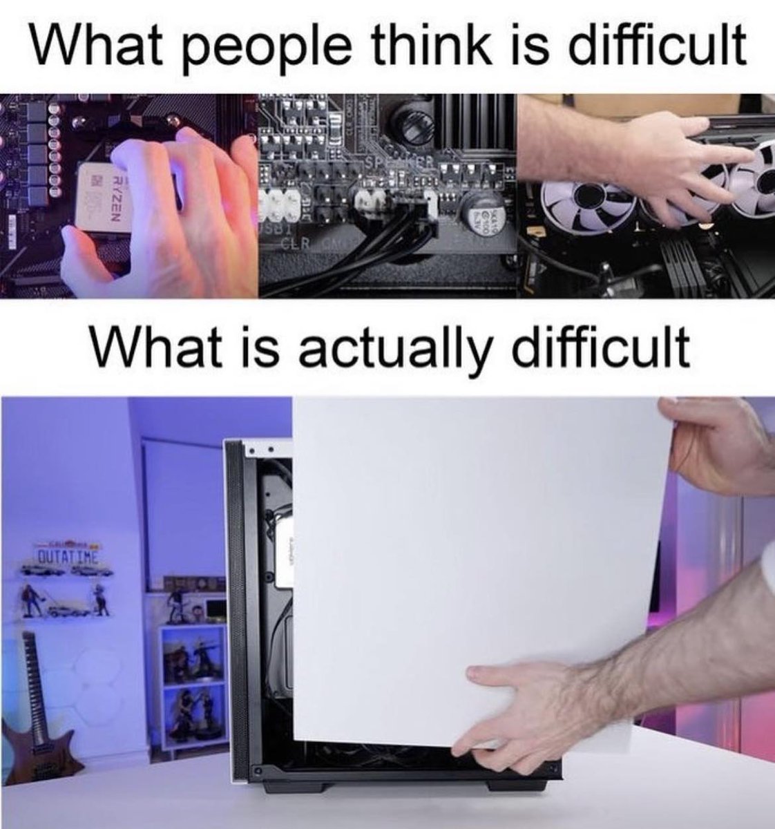 AFKidsGaming's tweet photo. Tell me i'm wrong - #AMDRedTeam #affiliate #onlinefps #computergames #VideoGames #pcgaming #Stream #supportsmallstreamers #twitch #meme #GamingMeme https://t.co/HWVZHXw7s7