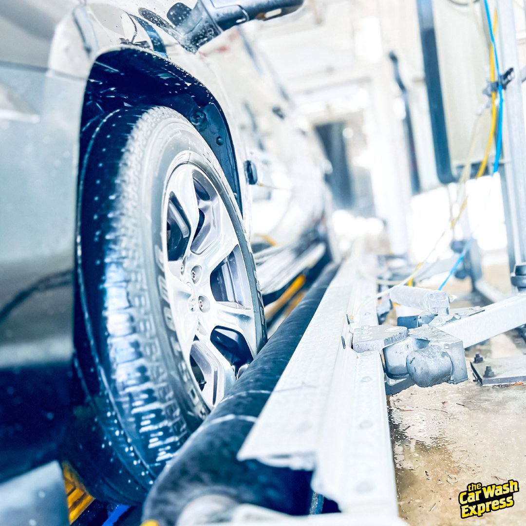 thecarwashexp's tweet photo. 🌟 Revamp Your Ride with Our Tire Shine! 🌟

At The Car Wash Express, we're all about making your car shine from top to bottom, and that includes your tires! 🚗✨
💎Tire Shine available in our top two wash packages. 
#tireshine #carwash #expresswash #sanantonio #thecarwashexpress https://t.co/nftbBwGdn0