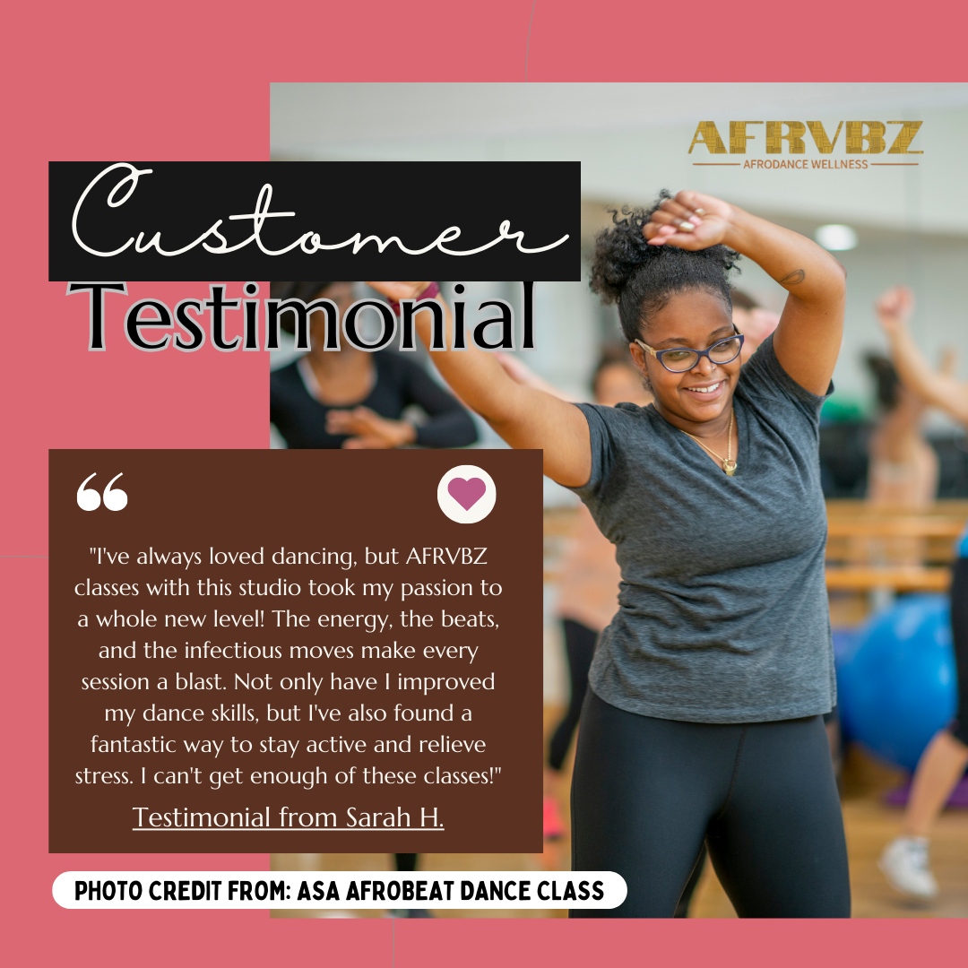 Feel the rhythm and unleash your inner dancer at Afrvbz! 

💃🕺 Join our happy clients and experience the sheer joy of dancing. 

Your next event deserves the Afrvbz magic! 

#DanceJoy #AfrvbzExperience 🌟🎶 

📞 832-576-9935
📩 afrvbz@gmail.com