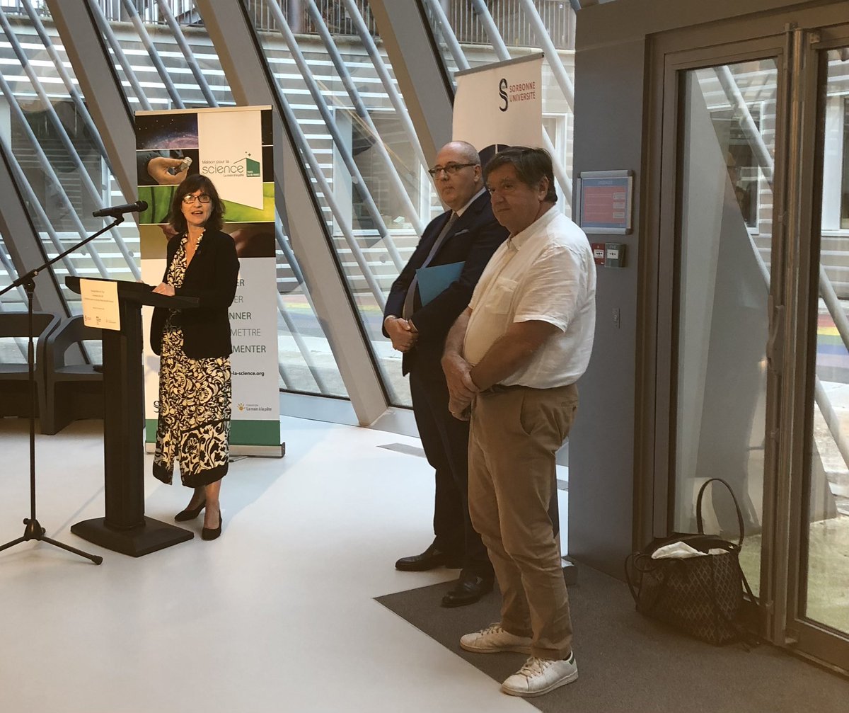 anne szymczak (@anneszymczak) on Twitter photo Inauguration de la #MPLS de <a href="/Academie_Paris/">Académie de Paris</a> au cœur de <a href="/ScienceSorbonne/">Faculté des Sciences de Sorbonne Université</a>. Opportunité d’enrichissement réciproque entre le sco et le sup, au service des professeurs et au bénéfice des élèves. Rencontrer la science pour devenir citoyen et/ou s’engager et faire progresser la Nation Inauguration de la #MPLS de <a href="/Academie_Paris/">Académie de Paris</a> au cœur de <a href="/ScienceSorbonne/">Faculté des Sciences de Sorbonne Université</a>. Opportunité d’enrichissement réciproque entre le sco et le sup, au service des professeurs et au bénéfice des élèves. Rencontrer la science pour devenir citoyen et/ou s’engager et faire progresser la Nation