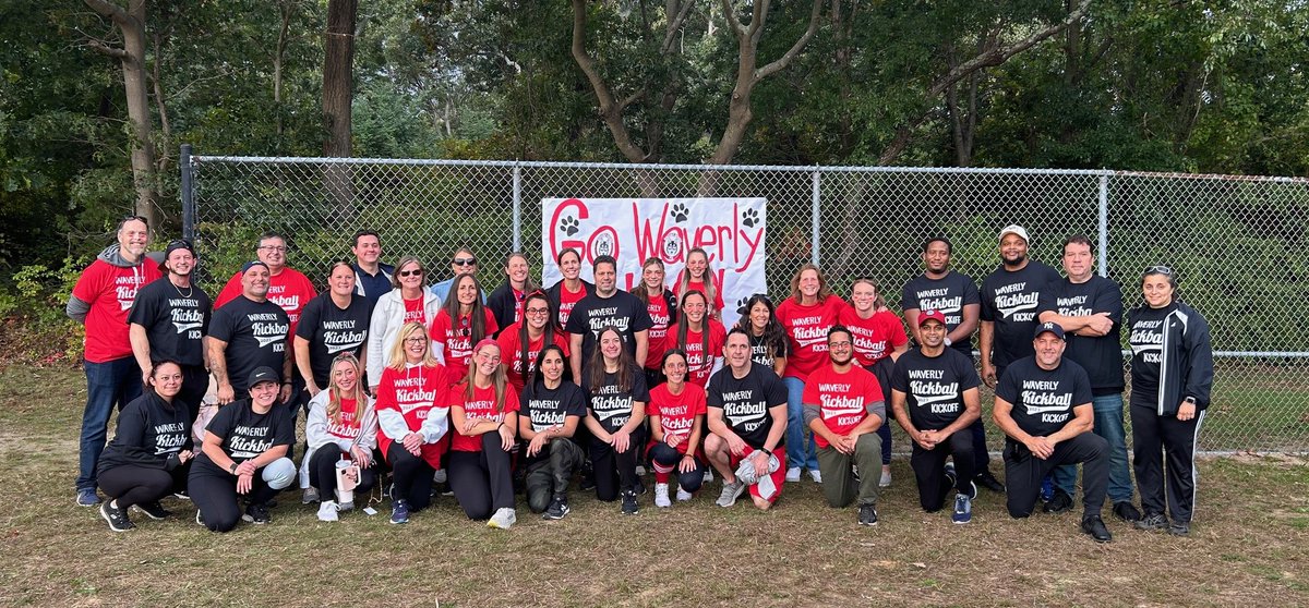 A fun time was had by all during yesterday's (rescheduled) Back to School Kickball Kickoff event!  Thank you so much to the Waverly PTA for organizing, and for all Waverly teachers and staff who came out either to play OR support!! 🏃‍♂️ <a href="/SachemSchools/">Sachem Schools</a> <a href="/SachemPTA/">Sachem PTA Council</a> #WeAreSachem
