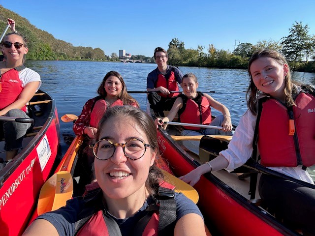 corner_tx's tweet photo. Our team had a fantastic time kayaking on the Charles, where we explored and bonded over our shared commitment to transforming the standard of care for infectious diseases and cancers. If you’d like to join our team, visit the Corner website: https://t.co/VyOKK2FBHj https://t.co/ZNBHzsEZAQ