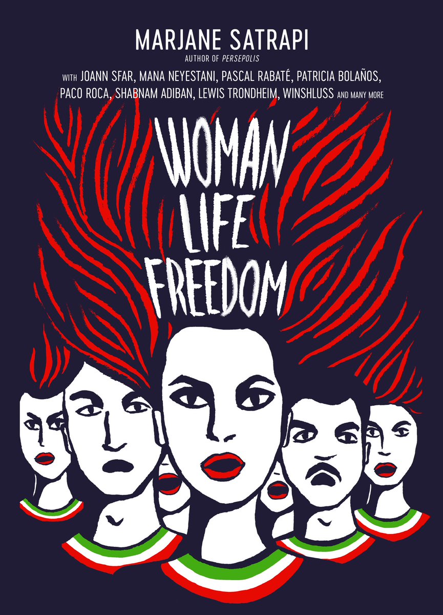 We are beyond excited to announce that we have acquired Marjane Satrapi’s WOMAN, LIFE, FREEDOM—a new graphic anthology, helmed by the author of PERSEPOLIS—to be published next spring from Seven Stories Press and <a href="/7storiespressuk/">Seven Stories Press UK</a>