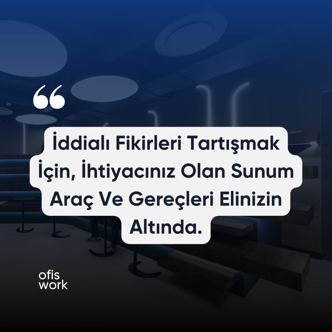 👔 İddialı Fikirleri Tartışmak İçin İhtiyacınız Olan sunum Araç Ve Gereçleri Elinizin Altında.📊

🌐 Detaylar İçin: ofis.work 

#toplantısalonu #seminersalonu #toplantısalonu #seminersalonu