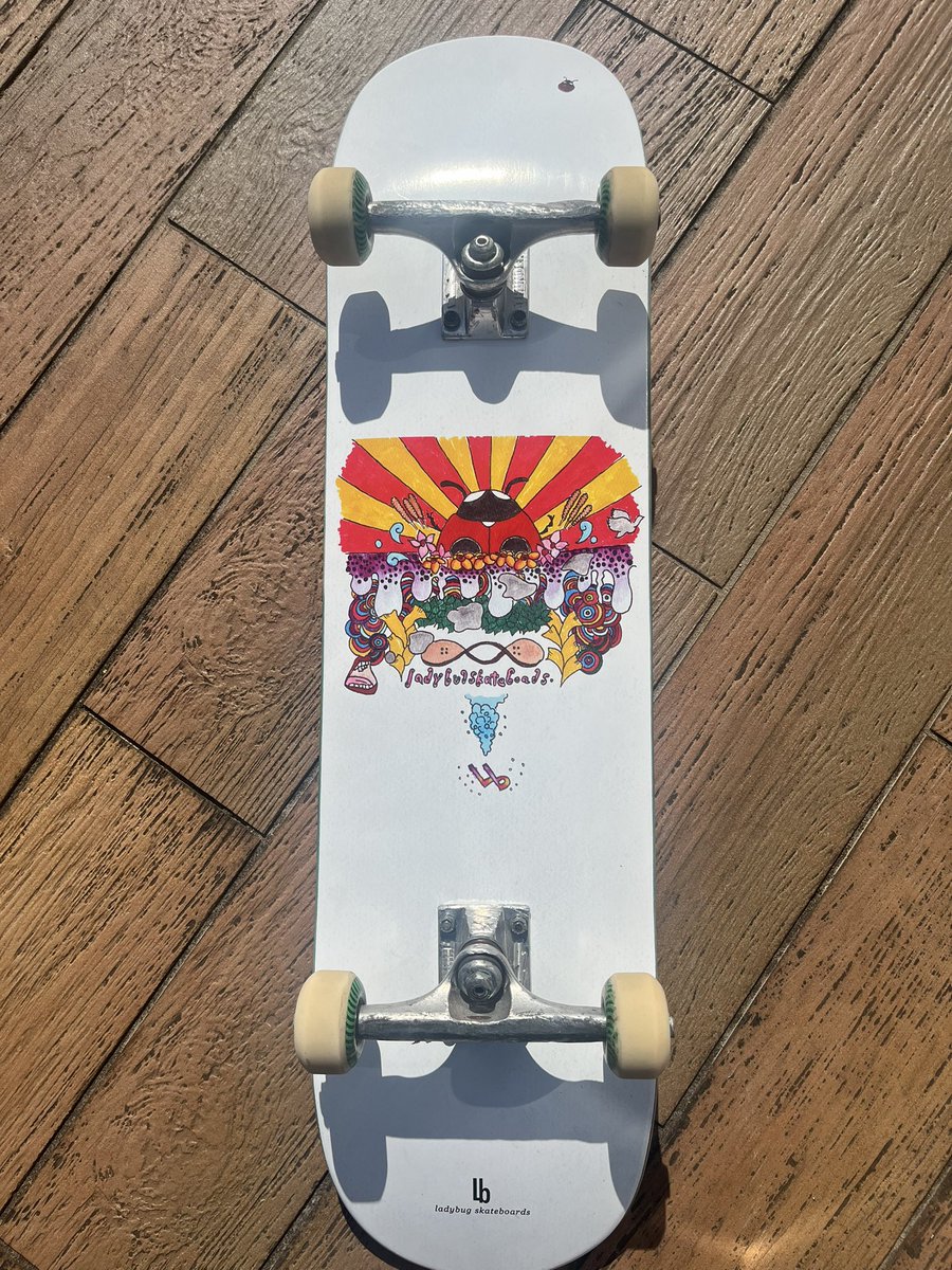 trekickflip's tweet photo. #ladybugskateboads https://t.co/cbN1iVmpSS