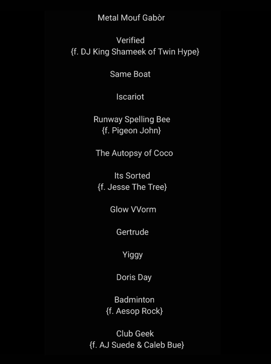 onozz717's tweet photo. #BlvckBeachBoi is complete &amp; ready to turn in

Approximately 2 years in the making tvvas it &amp; now I'm looking very much forvvard to sharing it with the vvorld

Song Titles &amp; Guests belovv ⬇️

[Note: a whole heap of other surprises unlisted]

CHEERS ⚔️
10/27 ■ 10/31 □ https://t.co/lWJqfxE1aR