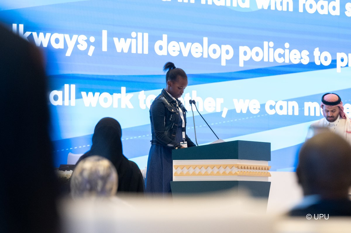 UN_RSF's tweet image. #RoadSafety affects us all including the #Postal industry .

The @UN_RSF is pleased to have partnered with @UPU_UN for the 52nd #ILWC, amplifying #YouthVoices &amp;amp; championing #RoadSafety through letter writing.

Kudos to the winners!

Find out more➡️ roadsafetyfund.un.org/news/upu-annou…