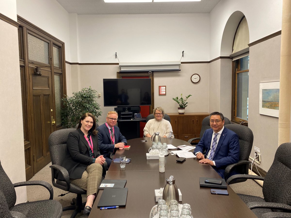 Thank you to Parliamentary Secretary for Small Business and Northern Development @TanyYao and MLA @HomeniukJ for connecting with AIHA today to discuss how we can continue to grow Alberta’s Industrial Heartland. Our relationship continues to improve the business environment to