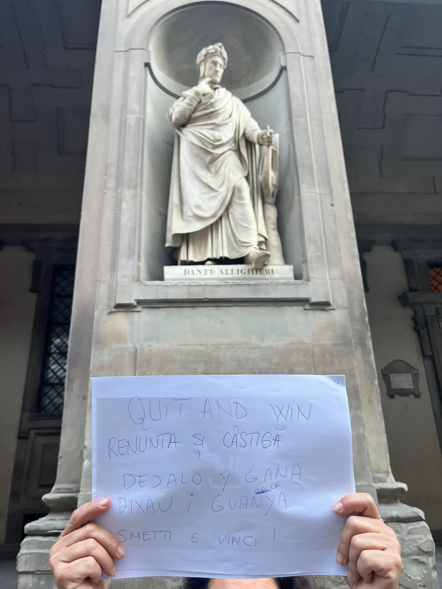 pcamarelles's tweet photo. Team 5 in front of Dante Alighieri statue #8ENSPECTC #tobaccocontrol
@enspbrussels https://t.co/qsC45D1zyq