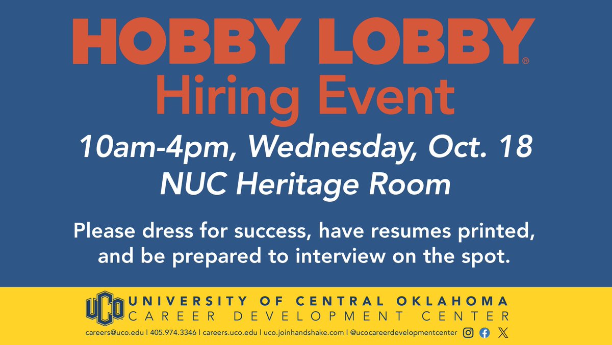 UCOCareerDevelopment tweet media