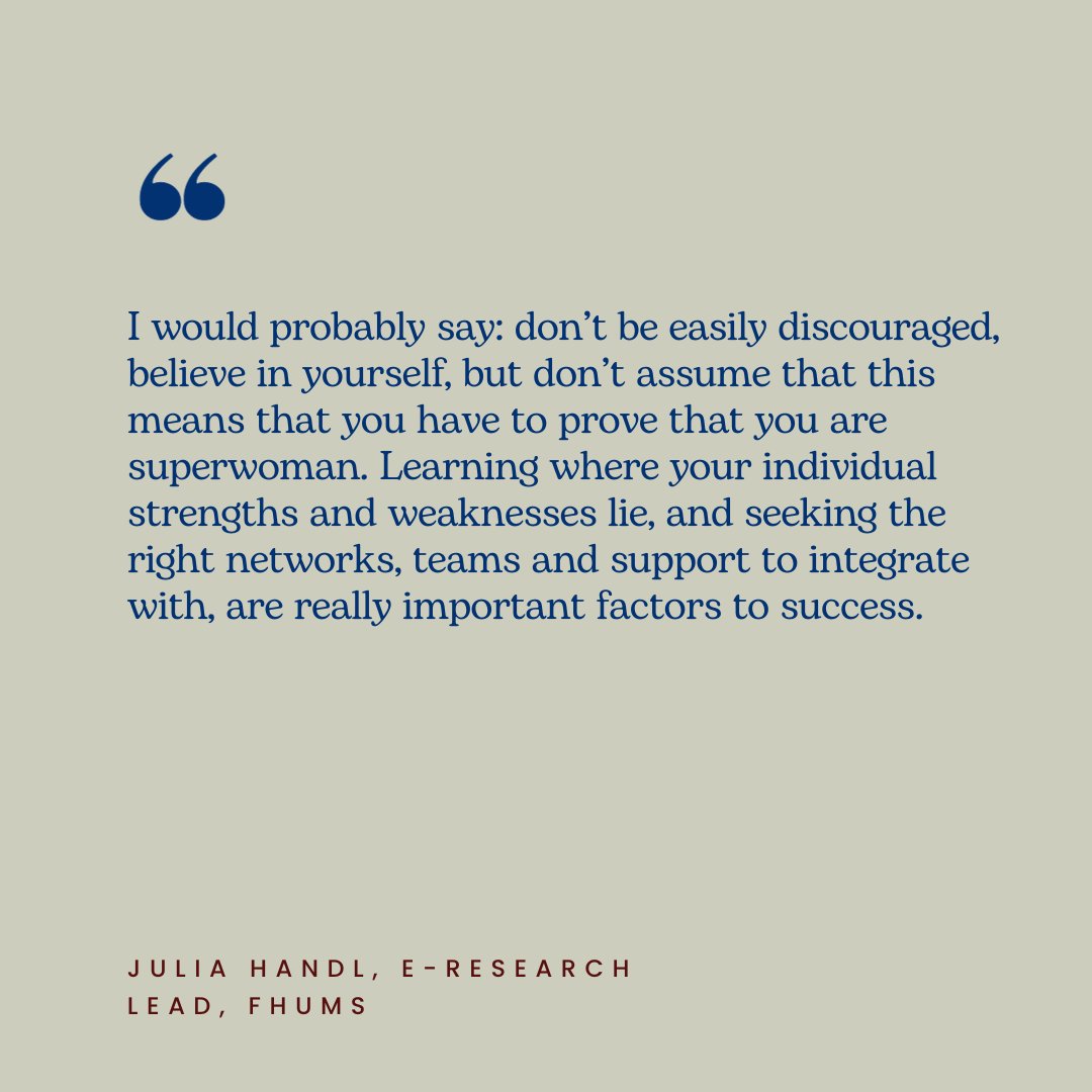 DigitalUoM's tweet photo. 💫We are celebrating the contributions of women working in digital at @OfficialUoM who are pivotal in advancing #digitalinnovation this #Digitober🚀! Prof Julia Handl from @AllianceMBS gives her advice to aspiring #womenintech🖥️: @GMCADigital @McrDig @uomhums #DigitalHer https://t.co/X8kDVcbD1e