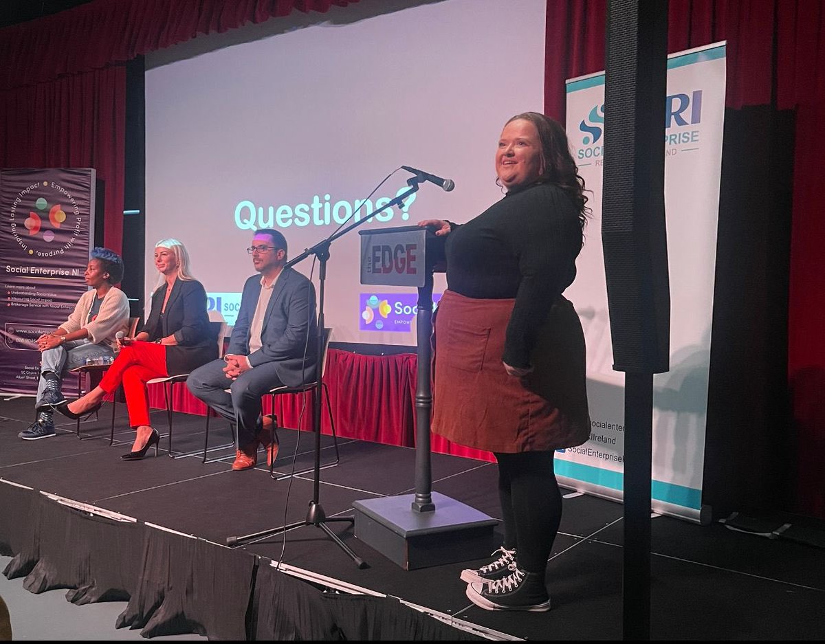 It was a great honour to host the Social Enterprise World Forum Community Hub organised by <a href="/SERIreland/">SERI</a> and SENI! It was fantastic to see so many wonderful people in the room from the island of Ireland #SEWF2023 #SocialEnterprise