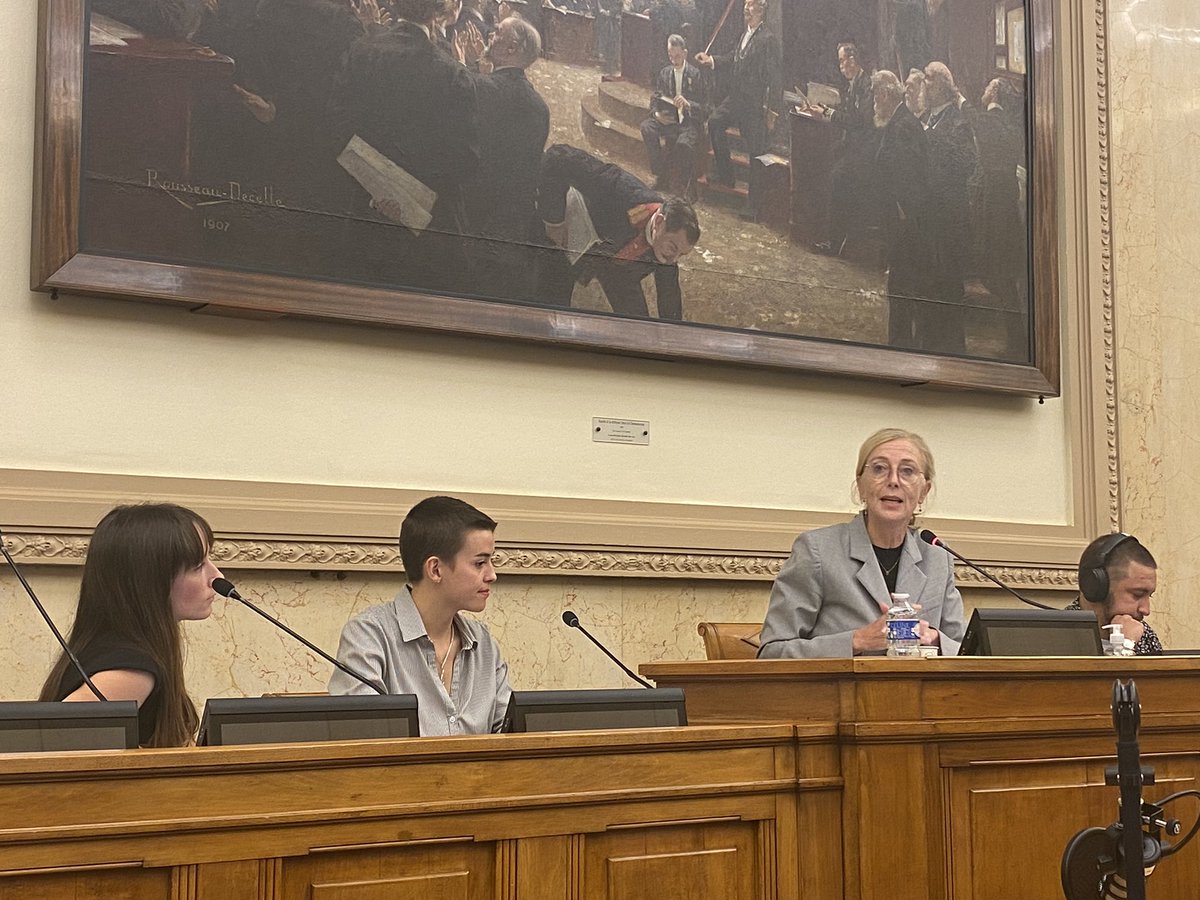 la_CNAPE's tweet image. 🎙️Enregistrement en direct à l’Assemblée nationale des deux tables-rondes dédiées à la protection de l’enfance organisé par l’équipe du podcast « Les voix de l’enfance protégée » et @la_CNAPE. Merci à @CharlotteCaubel, @perrinegoulet et @FlorenceDabin pour leurs interventions.