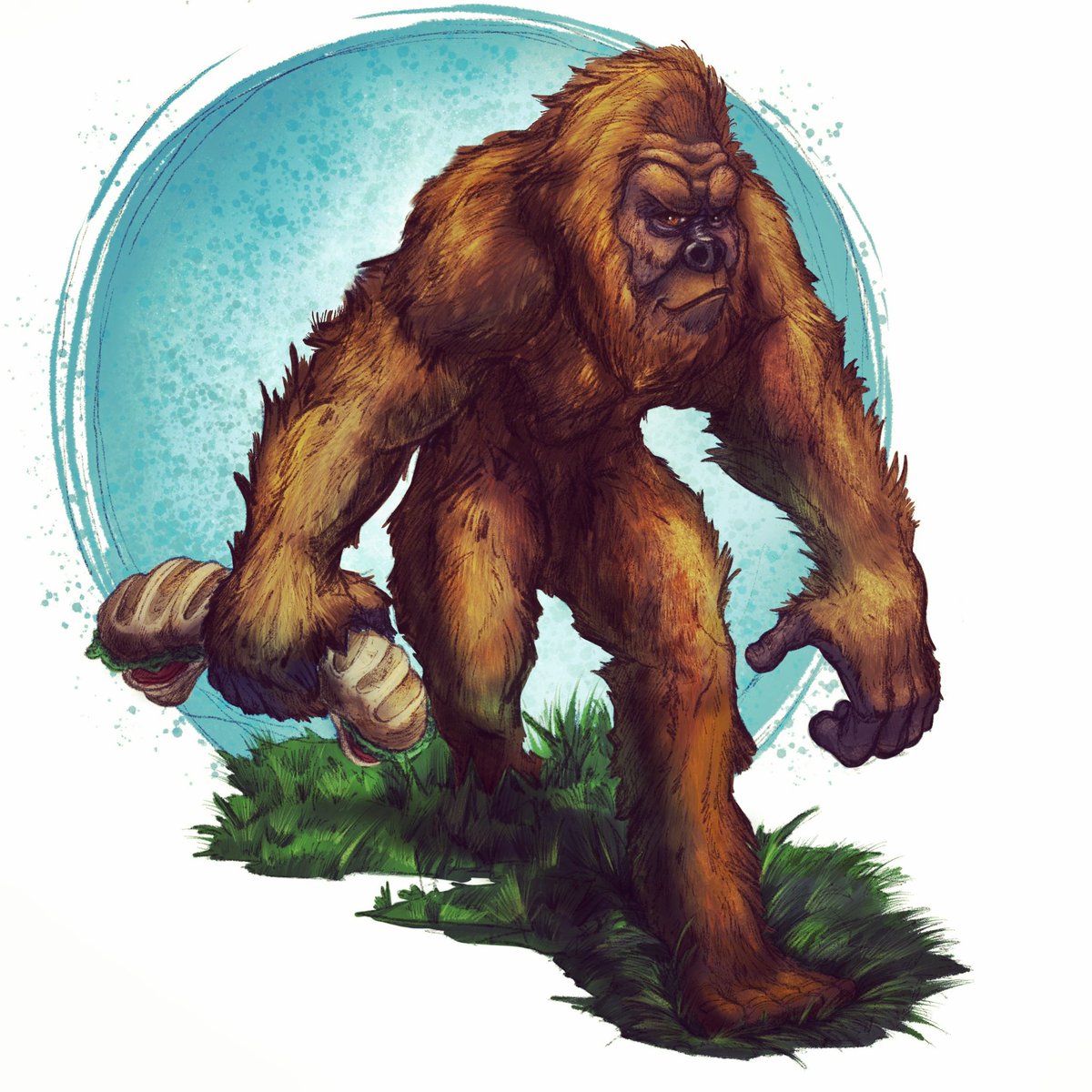 MichaelClarida's tweet photo. Cryptids and legends. @surface has you covered…from sea creatures…to Sasquatch and Gremlins. Surface can draw!!! #surface #Microsoft #art #drawings https://t.co/pnniROhFrW