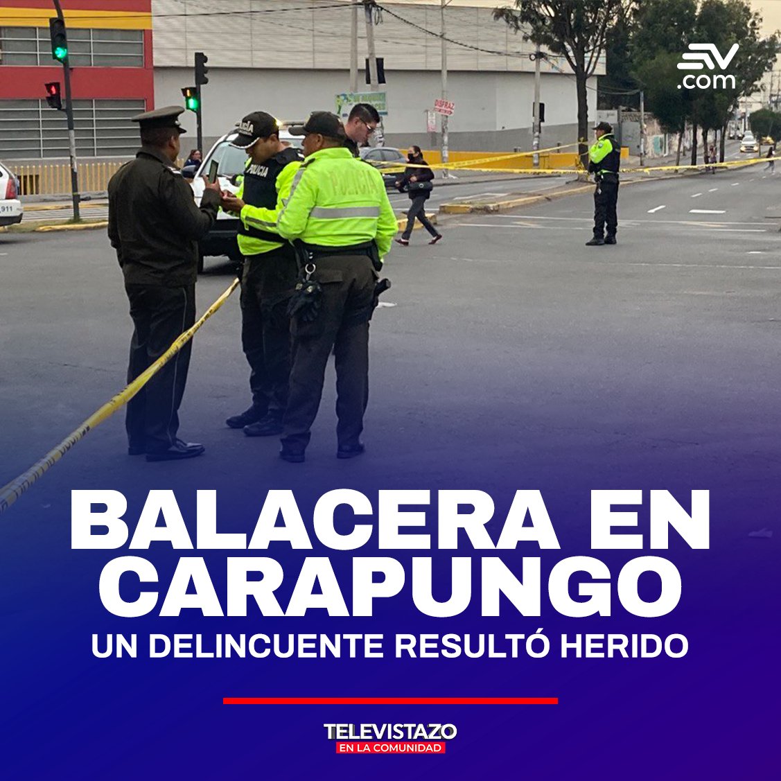 comunidadquito's tweet photo. 📢 Una balacera entre policías y delincuentes se registró la madrugada de este 11 de octubre en Carapungo, extremo norte de #Quito.

Más detalles ➡ https://t.co/hR5oe9reoQ https://t.co/oRoTfh7xrZ
