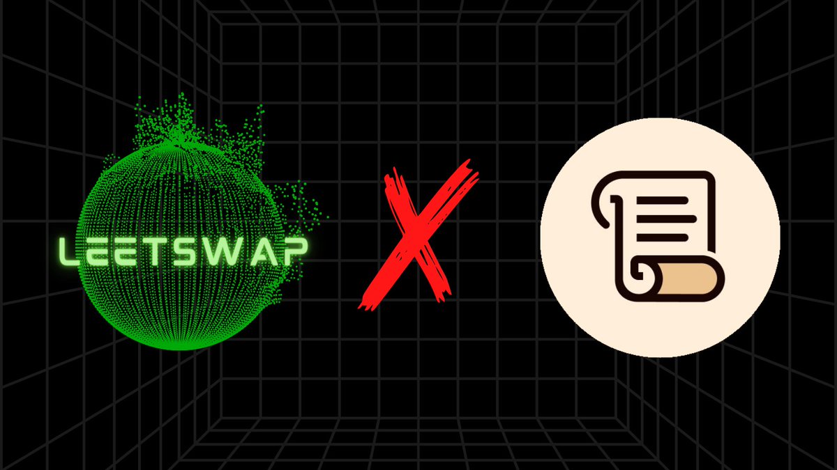 LeetSwap's tweet image. We're proud to announce that our DEX is now live on the Scroll Network!
scroll.leetswap.finance
Looking to build with us and launch a token on @Scroll_ZKP? Visit the docs to get all the contract addresses and necessary info!
docs.leetswap.finance/developers/con…
docs.scroll.io