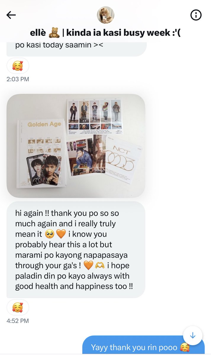 sunflowerpeachi's tweet photo. #randomcorner_feedback (proof) 🫶🏻🥰 https://t.co/jnYTfZIHPX