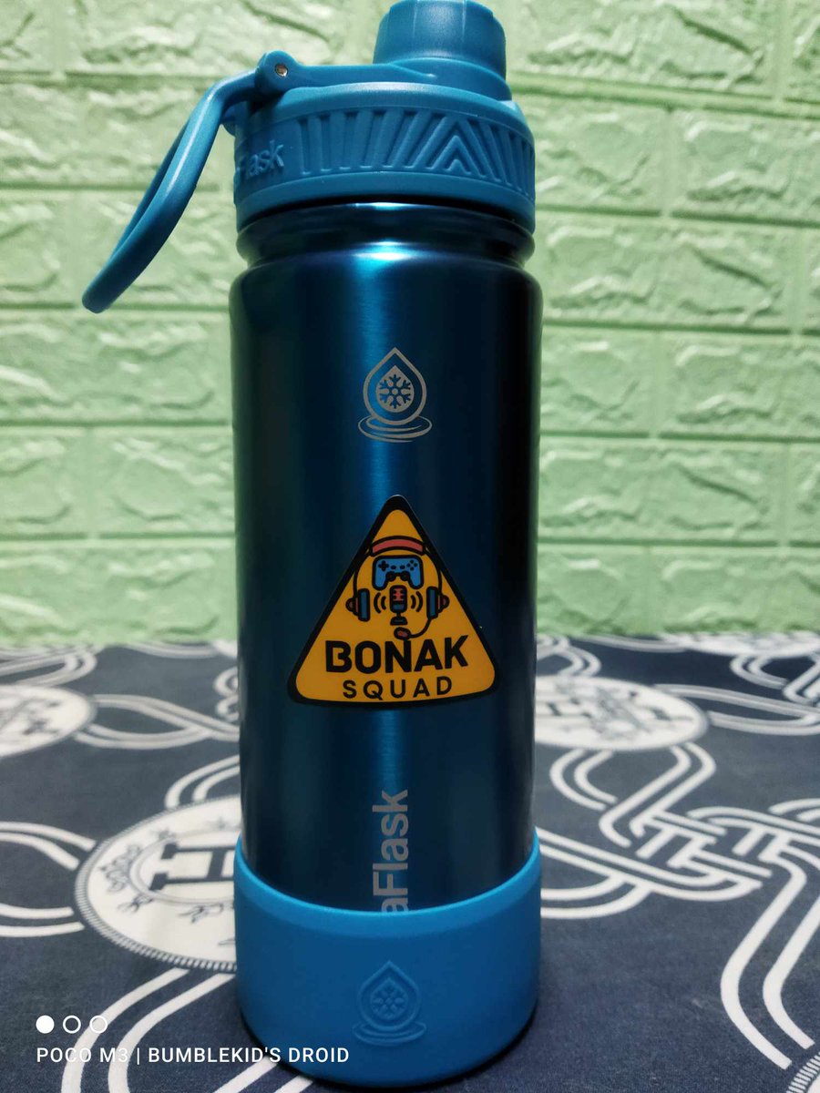 YES and YES! #customsticker #aquaflask #BNK #BonakSquad #ApexLedgends