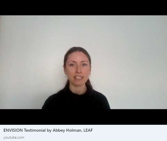 🥳 @EnvisionH2020 testimonial' 📣 Let's hear about Abbey Holman's experience from @LEAF_Farming with ENVISION. youtu.be/Yraph_UOEuI