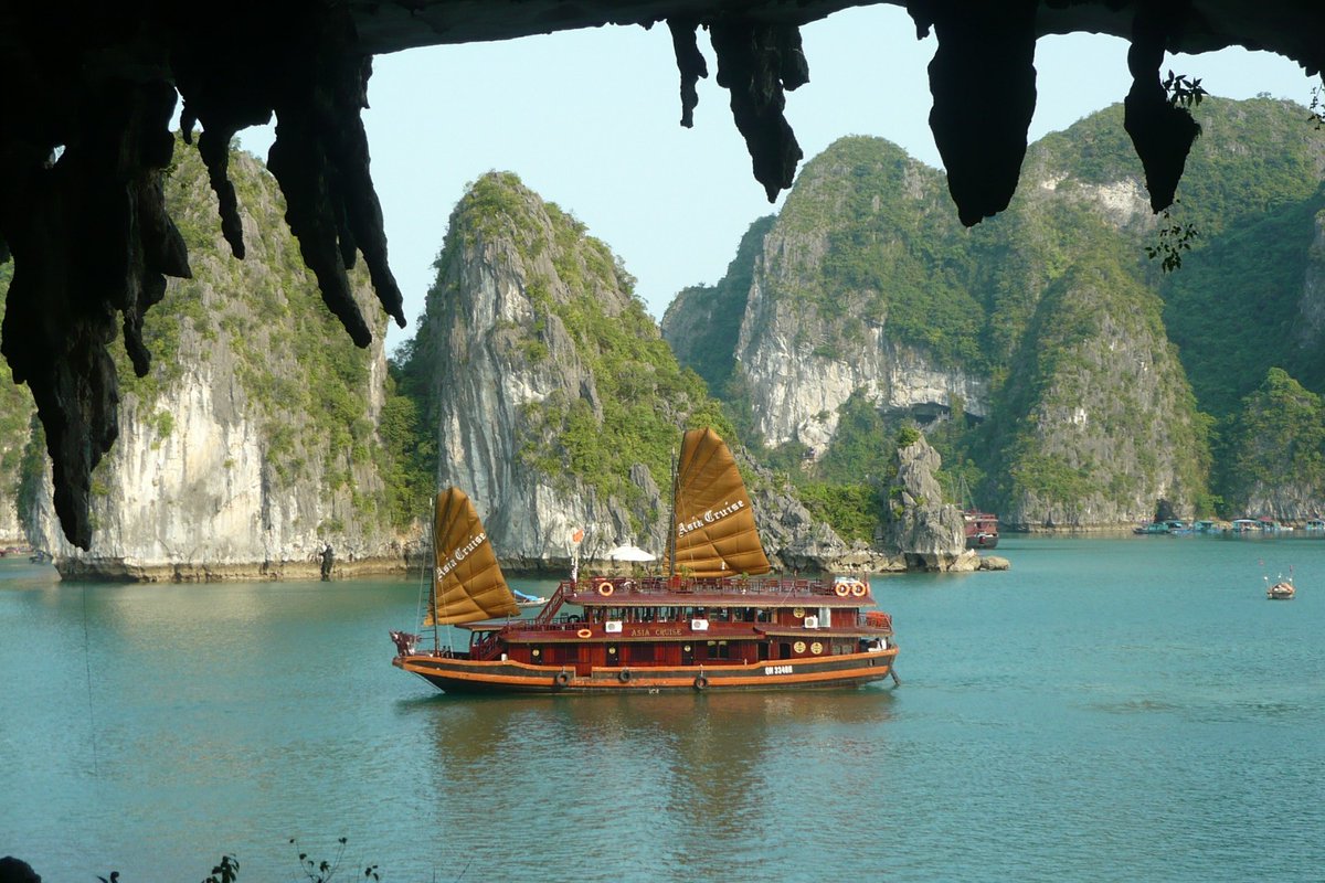 SITATours's tweet photo. Embark on a captivating journey through Vietnam with SITA World Tours! Immerse yourself in the enchanting beauty of Halong Bay, wander the historic streets of Hanoi, and explore the vibrant culture of Hoi An. https://t.co/GxSQlzysIv