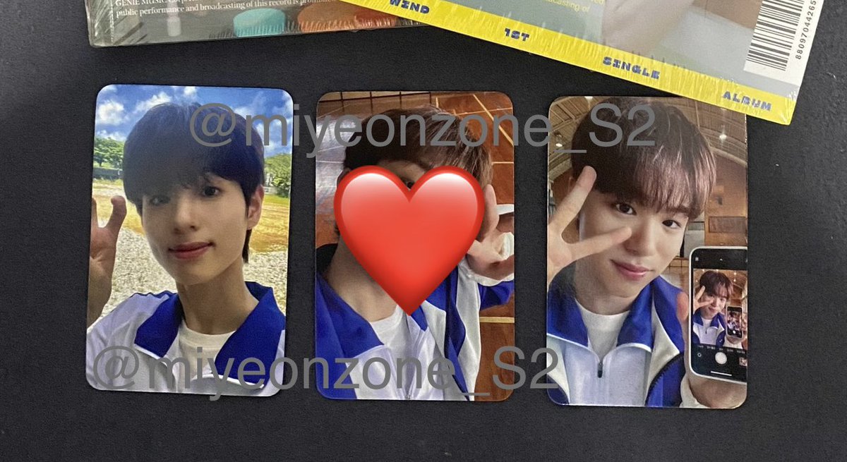 miyeonzone_S2's tweet photo. 🍀 เบเน :
แจวอนเอี๊ยม 100
ฮีซู ฮยอนจุน ฮายูชาน 80

🌱การ์ดบั้ม :
ฮีซู 30

📮ค่าส่งเหมา 35 (flash) 
ขอคนไม่ซีเรียส เข้าใจรอยขนแมวเพราะการ์ดจะมีรอยบ้างเล็กน้อยจากโรงงานอยู่แล้วคับ 🙇‍♀️
#ตลาดนัดTheWind https://t.co/VbeEf52wiq