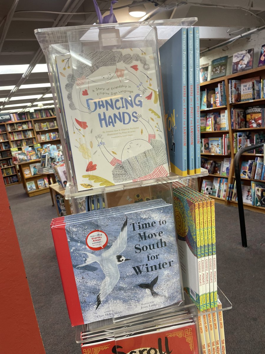 It was so good to see Dancing Hands 🙌 <a href="/PoliticsProse/">Politics and Prose</a> <a href="/KidsandProse/">P&P Kids and Teens📚</a> this week. Every copy bought benefits <a href="/RoomtoRead/">Room to Read</a> ‘s literacy programs serving children in communities without access to books like this. <a href="/ChronicleBooks/">Chronicle Books</a>