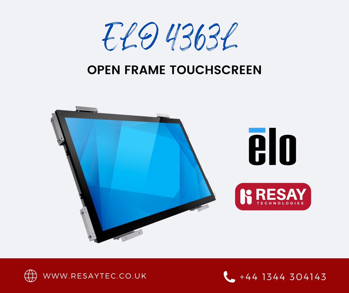#Elo4363L #openframe #touchscreen #openframetouchscreen #elotouchscreen #kioskscreen #kiosk #selfcheckoutkiosks