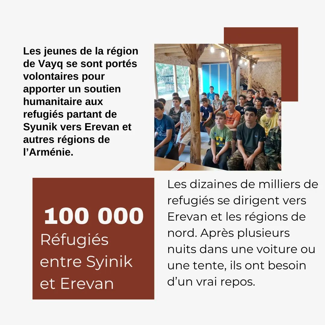 khoustup's tweet image. Amis et camarades. L'organisation sportive&amp;amp;patriotique "Arshakounis" mets en pause ses activités durant le mois d'octobre pour venir en aide aux réfugiés d'Artskah. 

Plus d'informations sur les images -&amp;gt;