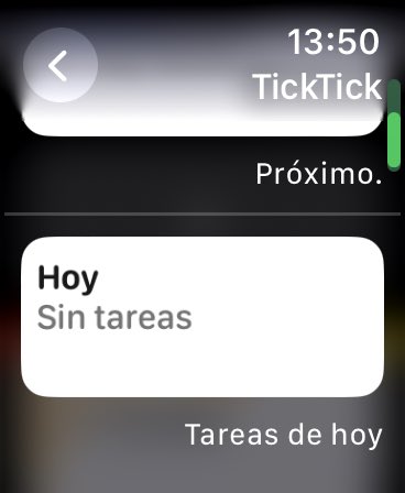 javi_sls's tweet photo. @ticktick I don’t see the new widgets in my watch. Where can I find it? Thank https://t.co/gUvnxr6c8Y