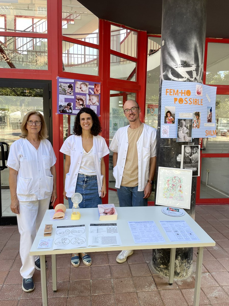 CSStaCatalina's tweet photo. Setmana de la lactància materna al centre. https://t.co/j5xxXvdNbE