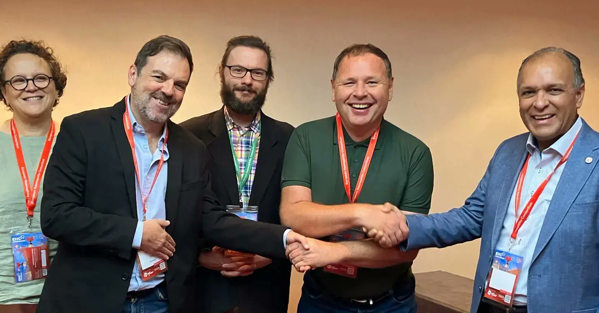 cesargarridod's tweet photo. The strength and experience of the WFH together with the EHC are the best support for our NMOs in Europe.@wfhemophilia @EHC_Haemophilia @EHC_Haemophilia https://t.co/QAHRsSndiu