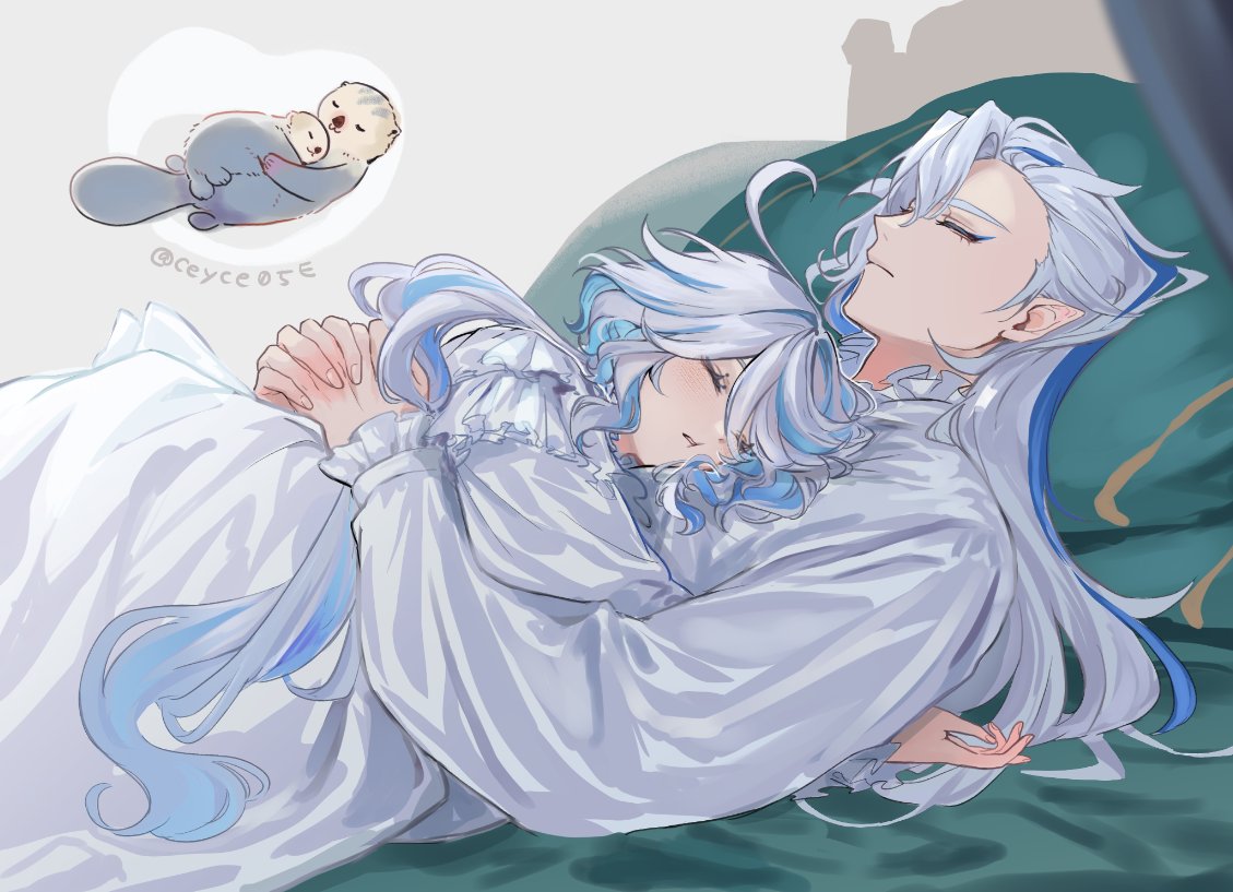 🦦寝ヌヴィフリ #Focallette