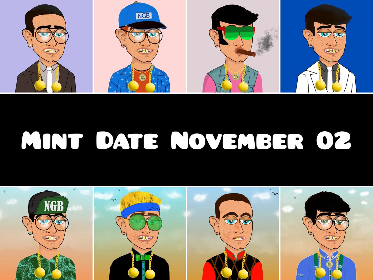 🔥 GIVEAWAY TIME🔥

Prize 🏆
🎁10x WL upcoming mint Spots

TO ENTER⤵️
1️⃣ FOLLOW  <a href="/Nerdy_Got_Balls/">Nerdy Got Balls</a>
2️⃣ RT + ❤️ +TAG 3 FRIENDS 
3️⃣ Join discord:
discord.com/invite/xURM9wk…

🏆 Must complete All tasks to be eligible. 48 Hours⏰
#NftGiveaways #WLGiveaways #NGB