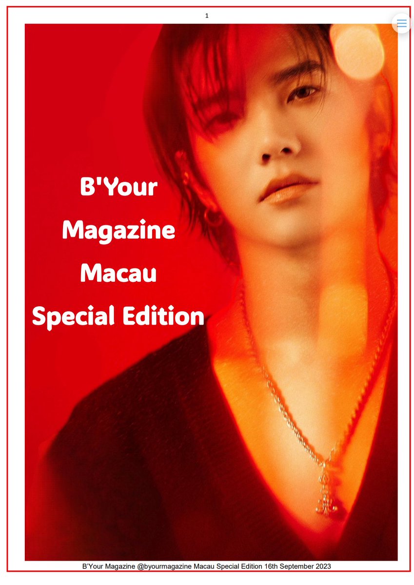 To <a href="/JakeB4rever/">BIU.</a> and our fellow #Beyourluve we bring you the cherished memories of Macau Fan Meet. 

Every memory we create is a footprint on the path of life we make together. 

B’Your Magazine Team

#BYourMagazine #BuildJakapan #Beyourluve

🔗 online.fliphtml5.com/kolye/ygbh/#p=1