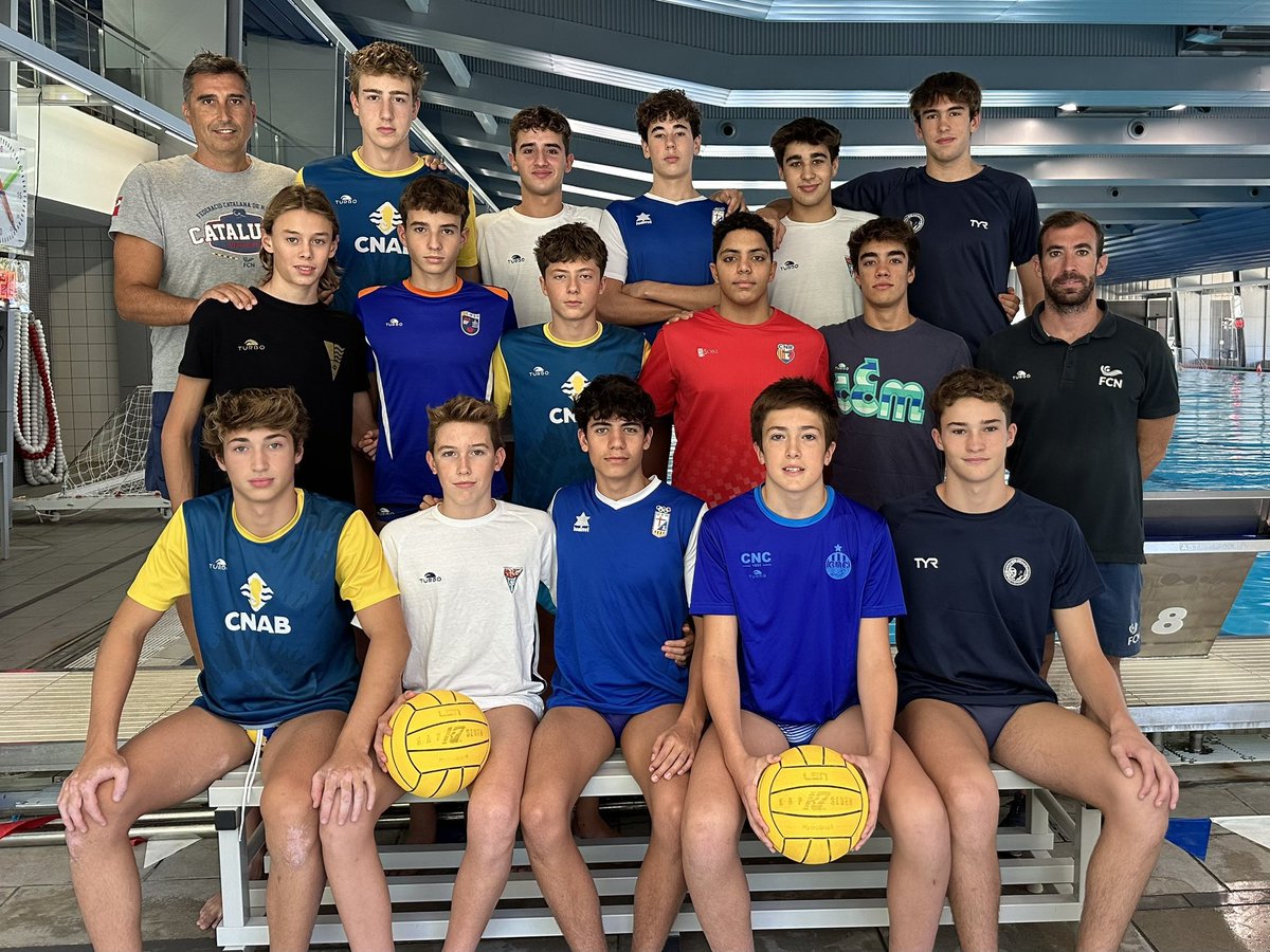 nataciocat's tweet photo. WATERPOLO MASCULÍ AL CENTRE DE TECNIFICACIÓ 🤽‍♂️
 
🩲 Esportistes del grup de tecnificació per a la temporada 2023-2024: https://t.co/WaR429b6lA

#nataciocat #waterpolo https://t.co/uqo73XUkDv