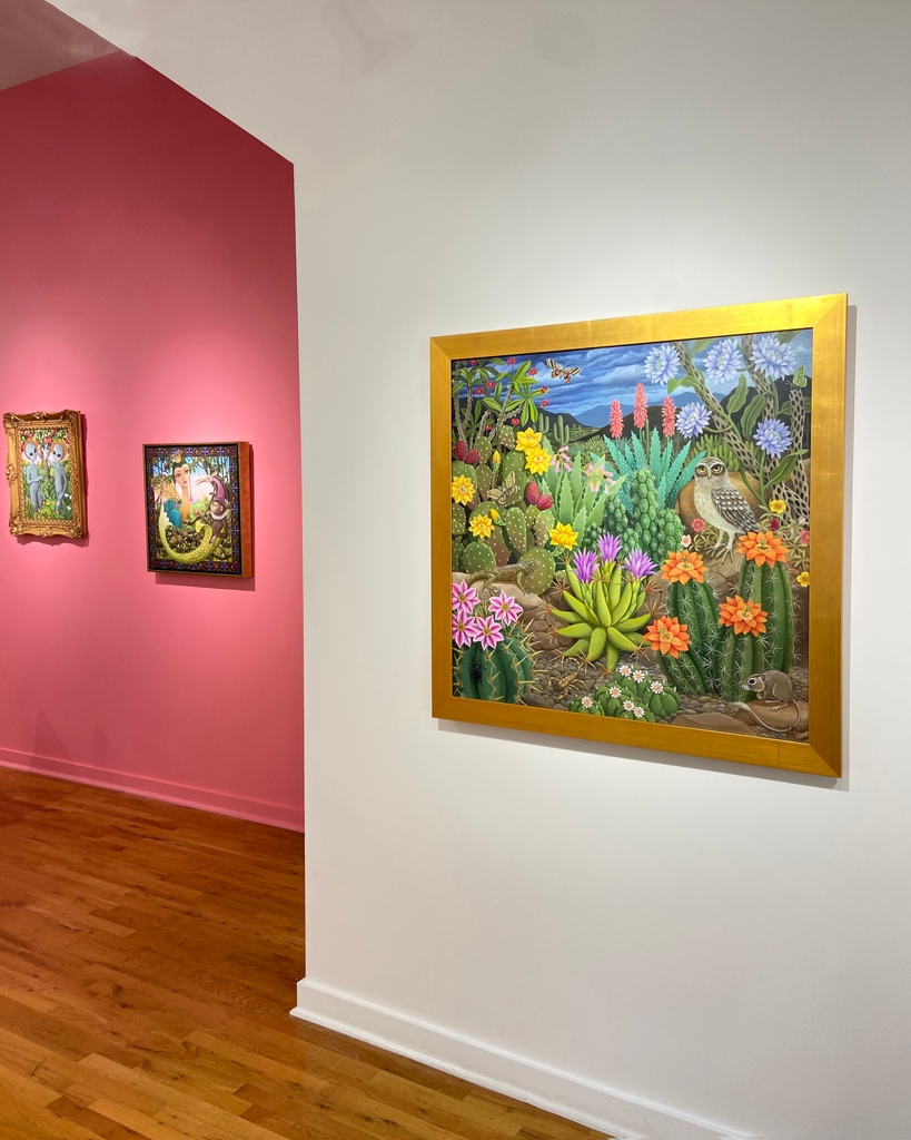 BenderGallery's tweet photo. Laine Bachman's solo exhibition "Eden Revisited" is open through the end of October!
#lainebachman #contemporaryart #fineart #magicalrealism #newcontemporary #popsurrealism #bendergallery https://t.co/C8RAUMPi0G