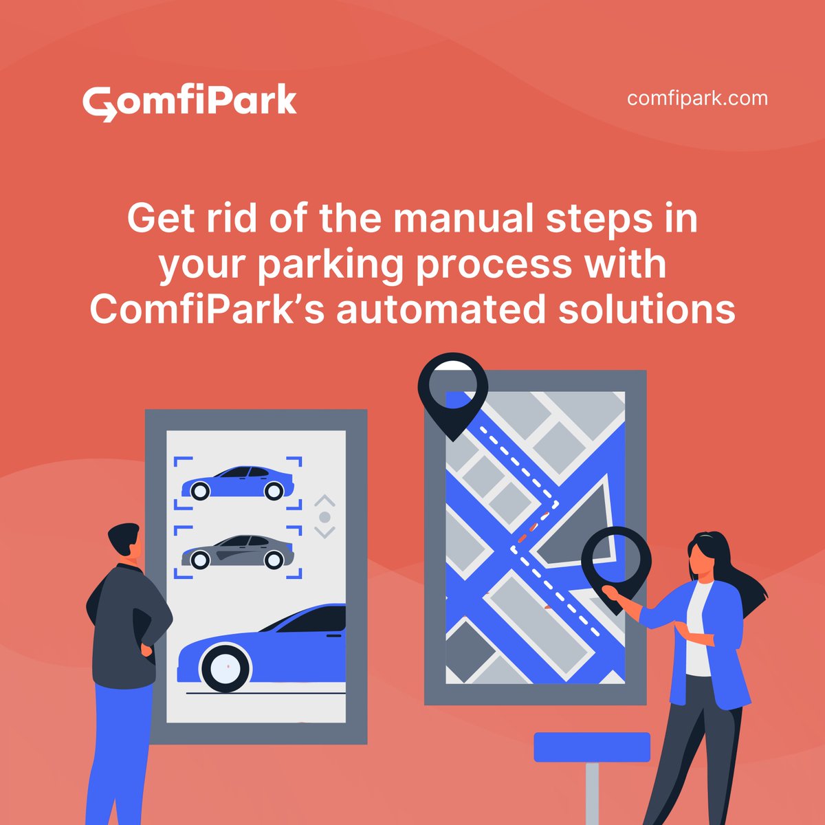 ComfiPark's automated solutions help streamline the parking process, reducing time and money spent on manual labor. Make your parking operations stress-free with ComfiPark! 

Try ComfiPark now for a seamless parking experience! 

#automatedparking #effortlessparking #smarparking