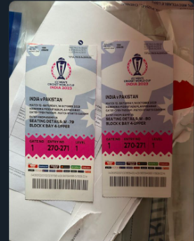niharsworld's tweet photo. India vs Pakistan WC ODI Match 2 Tickets available. please dm if interested
instagram: niharmaniyar

#INDvPAK #IndiaVsPakistan  #IndiavsPak  #ICCWorldCup https://t.co/o2rih5saoP