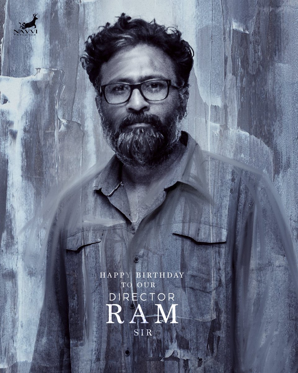 Wishing the Happiest Birthday to our dear #DirectorRam Sir!❤️