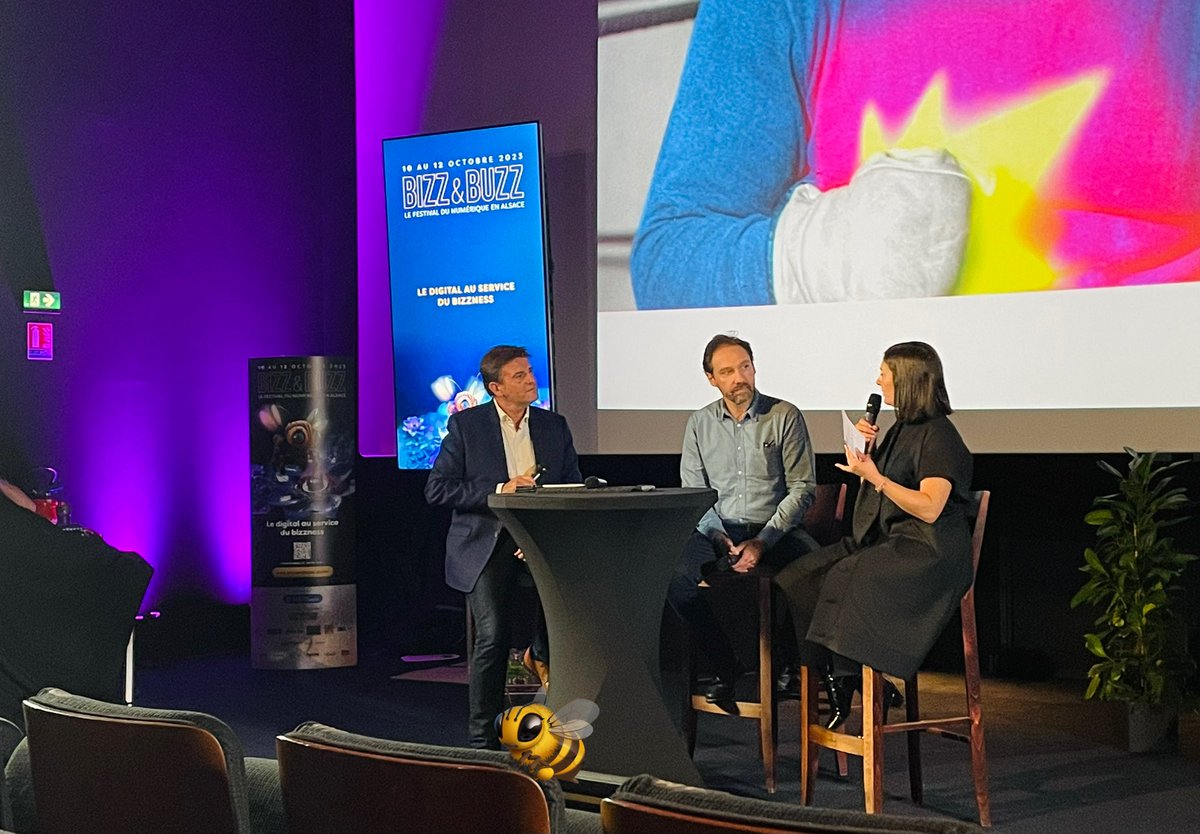 H_com_potes's tweet photo. Maintenant, cap sur notre prochaine #conférence abordant le thème "L'archive #audiovisuelle, nouvel eldorado du Brand Content" animée par Olivier Porcherot et Philippe Sartori ! 🎥🔍 #BizzAndBuzz  @BzbAlsace https://t.co/Q5wKt2rUTH
