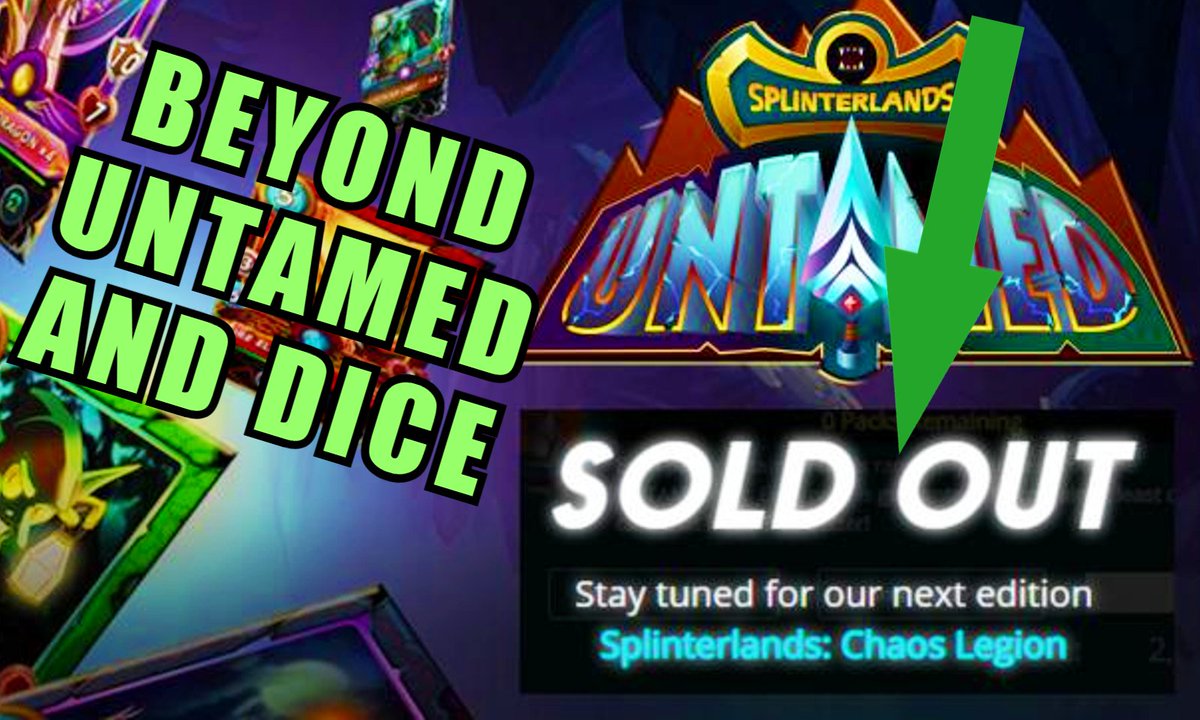 LuizebaGames's tweet photo. #Splinterlands Modern Format: Beyond Untamed and Dice

https://t.co/VTFAcaGwZz

"The rotation of Untamed and Dice editions from the Modern format will be a nice fresh breeze for the game."

#Play2Earn #Hive https://t.co/lH2NAOv7RV