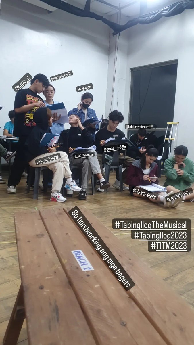 📸 | #TabingIlog #TabingIlogMusical2023

<a href="/kobierbrown/">kobie brown</a> @iamandiabaya 
#KoDrea