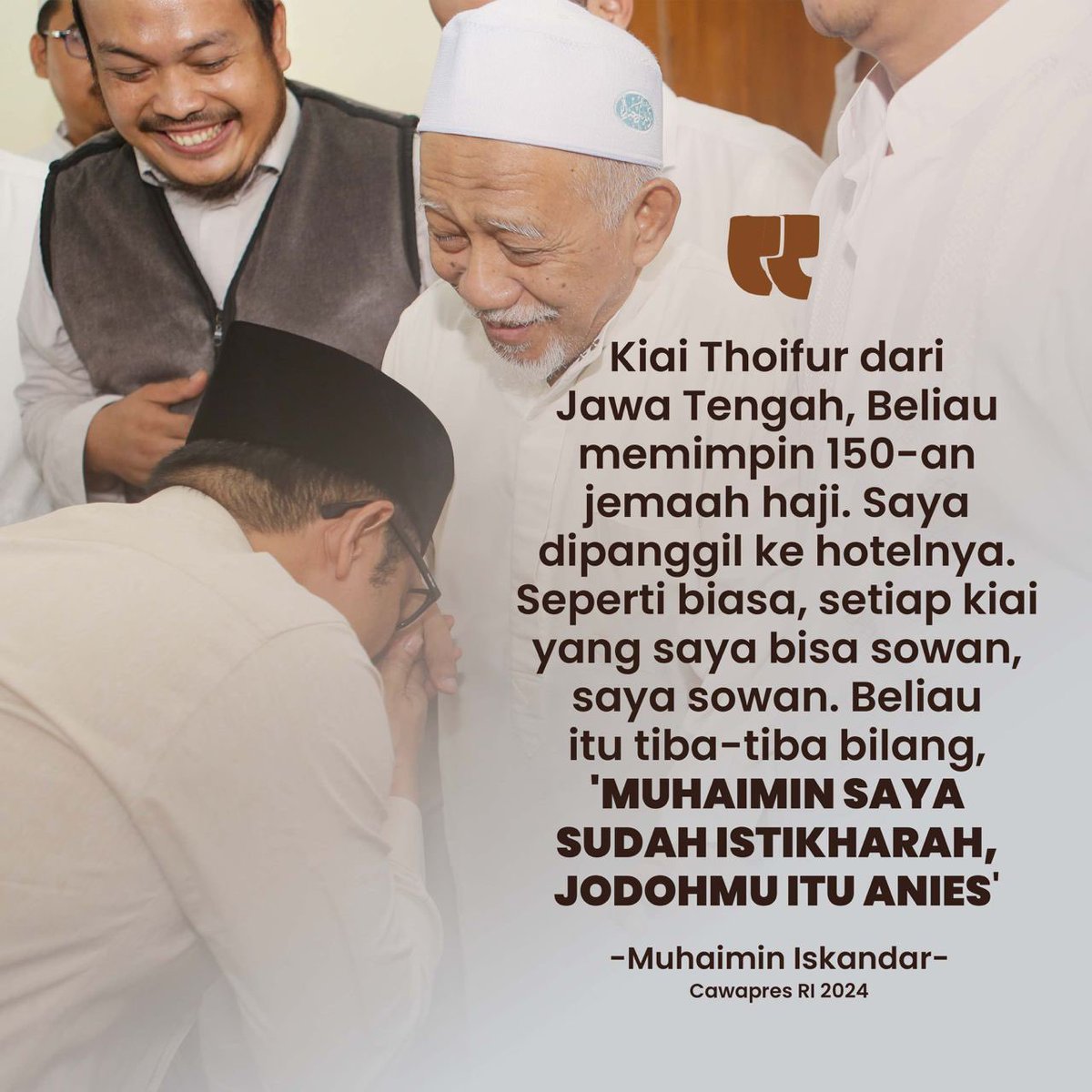wagiyati35's tweet photo. #HaqqulYaqinAMIN
#AniesMuhaimin2024

Haqqul Yaqin, Visioner, Berwawasan Luas

@cakimiNOW
@DPP_PKB https://t.co/tvjJpPU72z