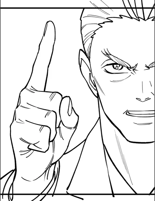 良い手が描けました⚔ 