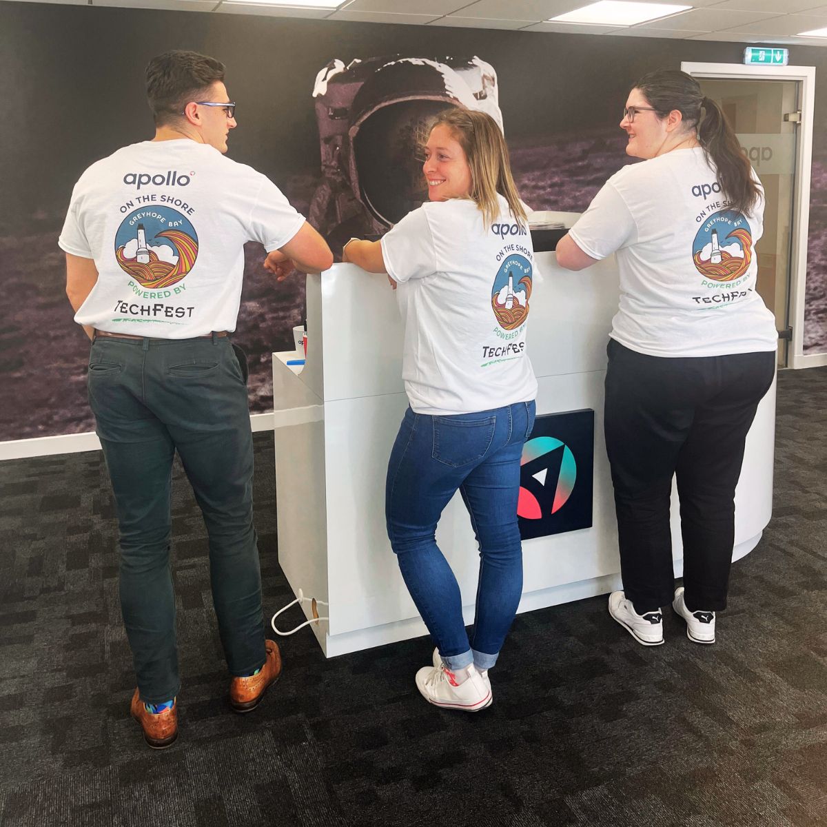 The T-Shirts are ready and so are we! Are you looking for something to do with your children during the October holidays? Join us on October 17th along with @TechFestNews at our free event 'Apollo on the Shore' at @greyhopebay. 🎟️ Tickets are absolutely free, but they're…