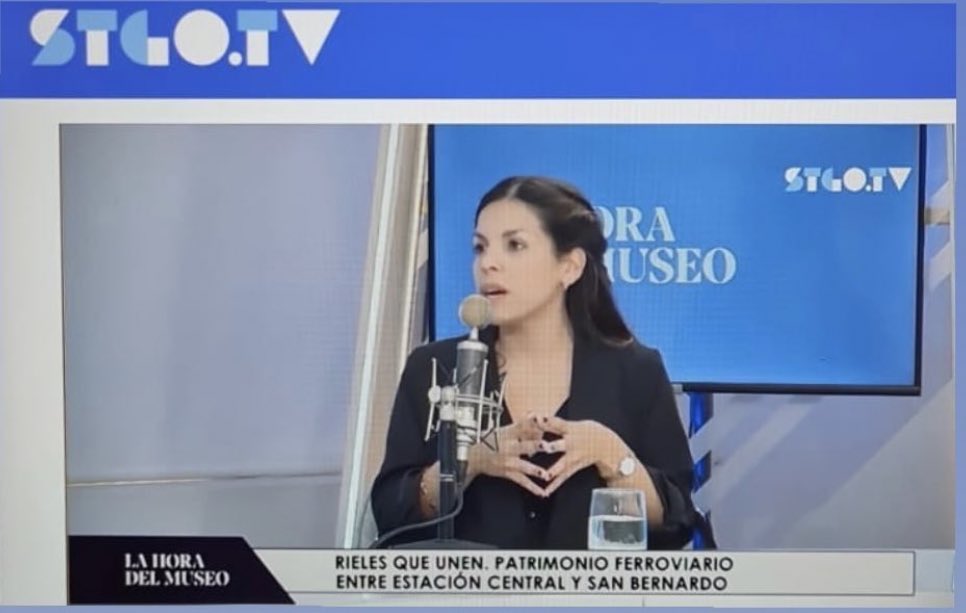Entrevista sobre mi libro Rieles que Unen en el programa <a href="/LahoradelMuseo/">La Hora del Museo</a> @stgo_tv youtu.be/Tth5pqWvC4Y?si…