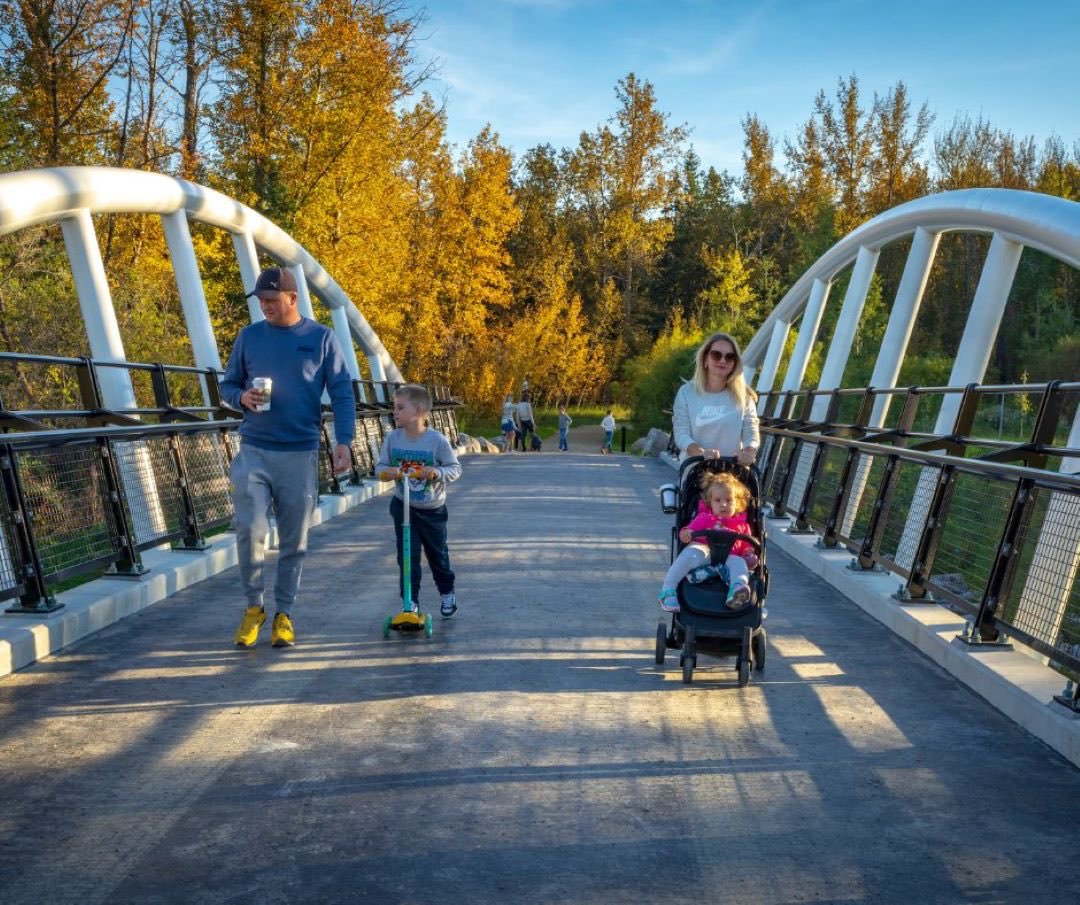 NSRVCS (@nsrvcs1) on Twitter photo New Smith Crossing bridge provides safe crossing over Whitemud Creek and access to MacTaggart and Larch sanctuaries <a href="/shadwell123/">Sheila Keenan 🇨🇦</a> <a href="/ChrisOnABikeYEG/">Chris On A Bike</a> <a href="/CityofEdmonton/">City of Edmonton</a> <a href="/EdAreaLandTrust/">EALT</a> <a href="/_TimCartmell/">Tim Cartmell</a> <a href="/wallytee/">Walter Tychnowicz</a> <a href="/YEGRiverValley/">YEG River Valley</a> New Smith Crossing bridge provides safe crossing over Whitemud Creek and access to MacTaggart and Larch sanctuaries <a href="/shadwell123/">Sheila Keenan 🇨🇦</a> <a href="/ChrisOnABikeYEG/">Chris On A Bike</a> <a href="/CityofEdmonton/">City of Edmonton</a> <a href="/EdAreaLandTrust/">EALT</a> <a href="/_TimCartmell/">Tim Cartmell</a> <a href="/wallytee/">Walter Tychnowicz</a> <a href="/YEGRiverValley/">YEG River Valley</a>