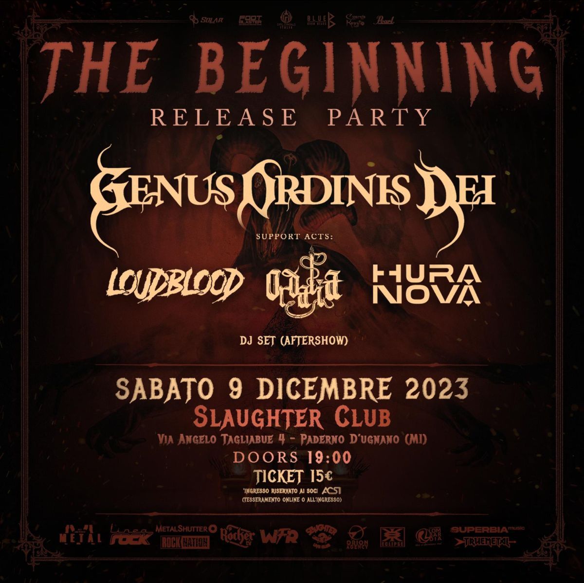 METALWAVEItaly's tweet image. GENUS ORDINIS DEI: annunciano il Release Party di &apos;&apos;The Beginning&apos;&apos; metalwave.it/news-leggi.php… #metalwave #PressThisMusicPR #GENUSORDINISDEI #ReleaseParty #TheBeginning #SlaughterClub
