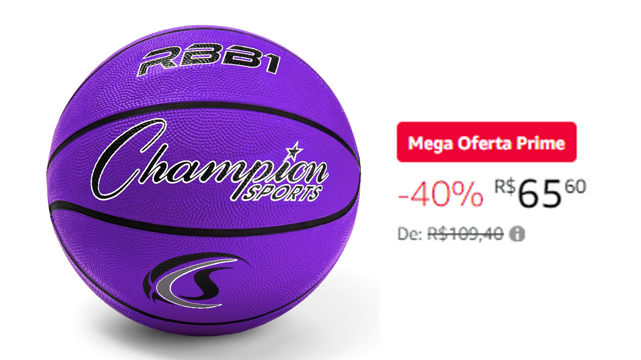 Bola de Basquete em Oferta