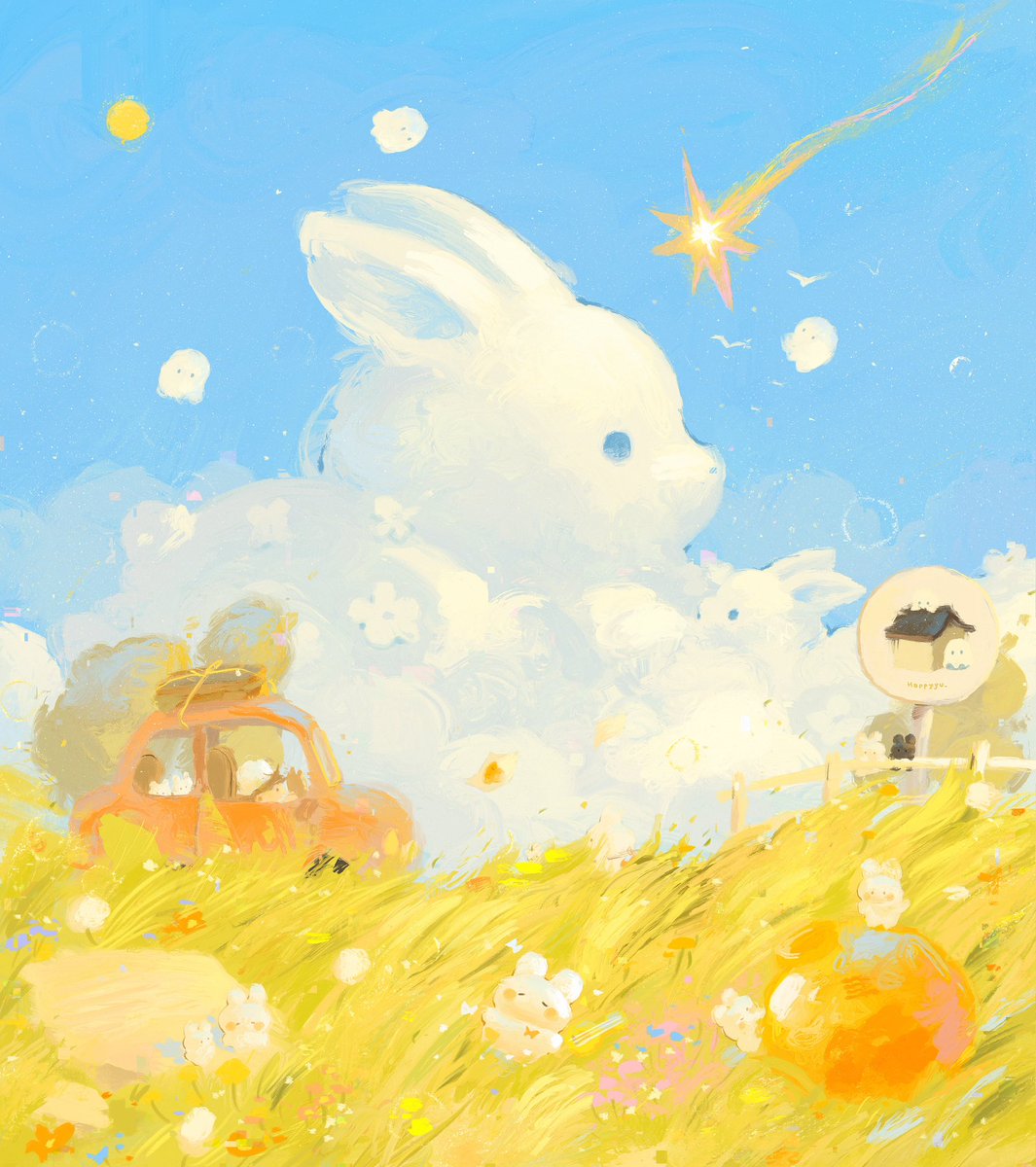 happyyu_'s tweet photo. * ੈ🐰☁️⭐️‧₊˚ https://t.co/oICtgBhjHR